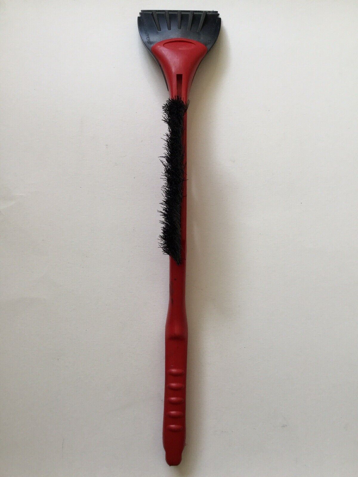 Red And Black Snow Frost Dust Or Ice Car Duster And Scraper