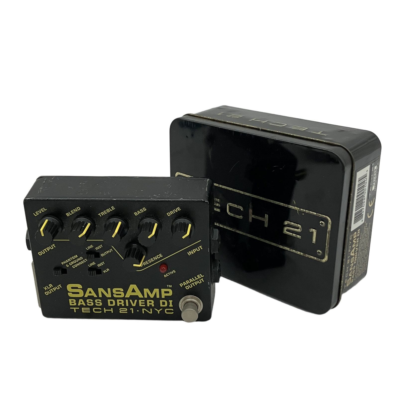 TECH 21 NYC SANSAMP BASS DRIVER DI Bass Preamp Effect Pedal