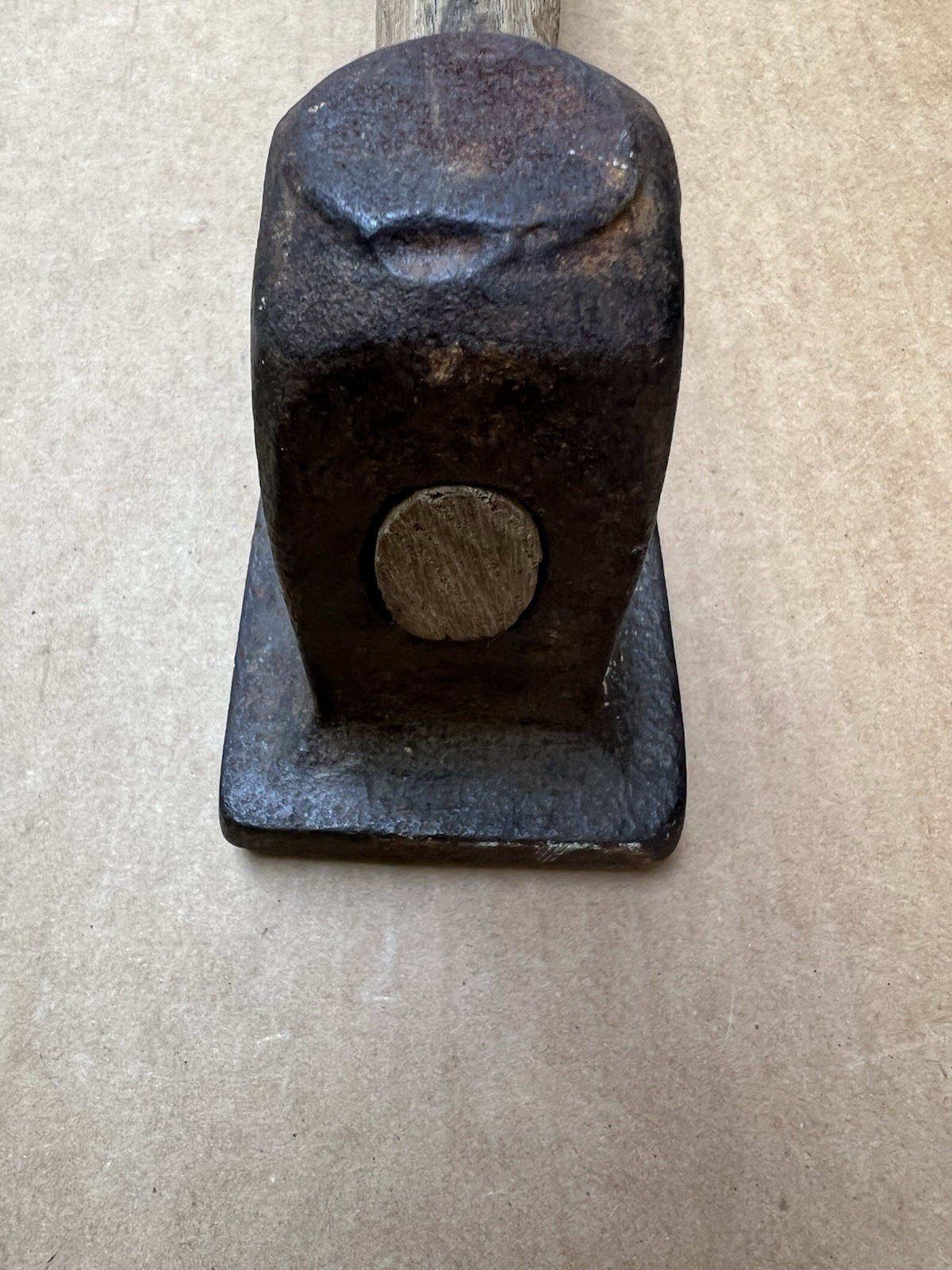🇺🇸Vintage Devil-Tool Flatter Blacksmith Hammer 4+ Lbs. 3”x 3” Square Face🇺🇸