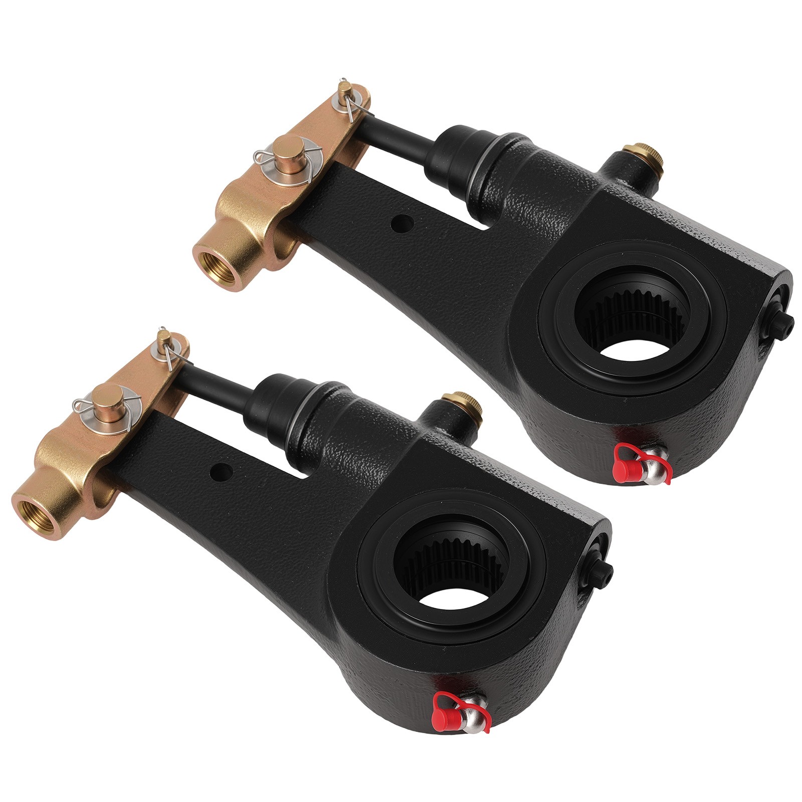 Pair 28 Spline Automatic Slack Adjuster for Meritor H-26504 6" R803112 R801074