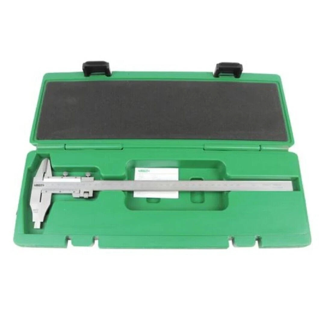 Insize 1217-3001 Vernier Caliper with Fine Adjustment Range 0-300mm/0-12"