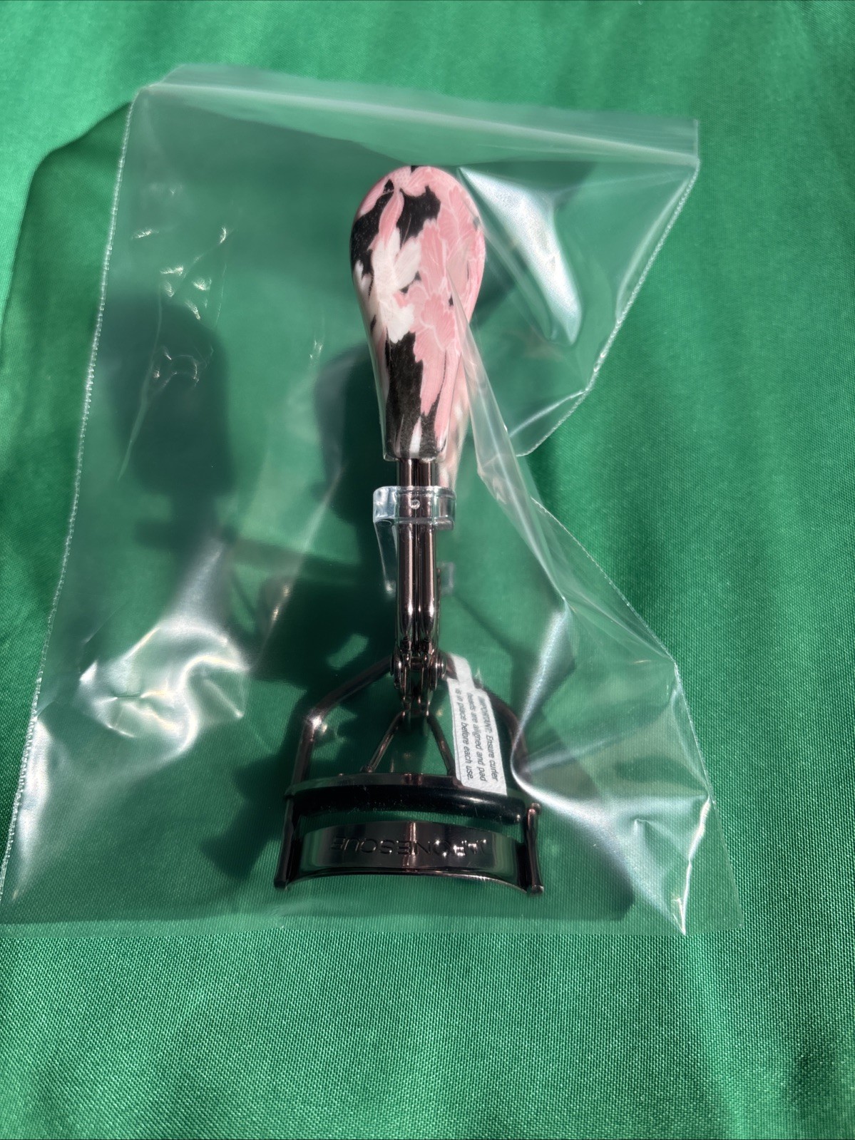 1Pc Rose Gold Eyelash Curler Pink Handle Precision Lash Lift Tool Pro Makeup