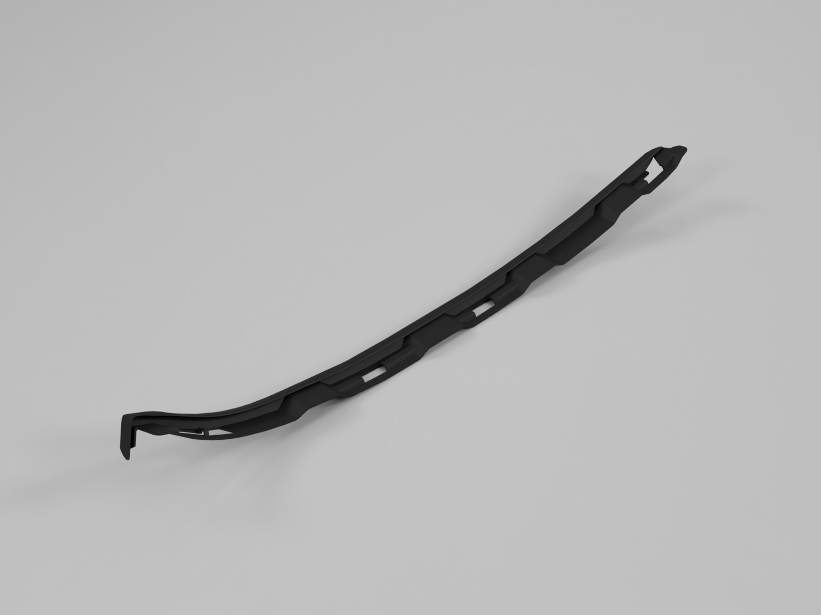 Mercedes CLK A208 convertible piping rubber seal fender sill rear right