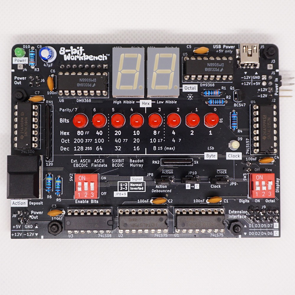 8-bit Workbench™ + Binary Keyboard DIY Kits by 8BitFlux