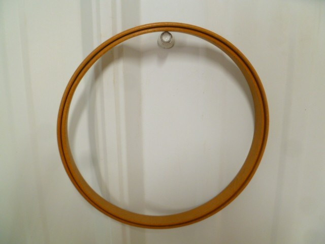 VTG Duchess Wooden Embroidery Hoop 6" Felt Cushioned Cross Stitch Needlepoint