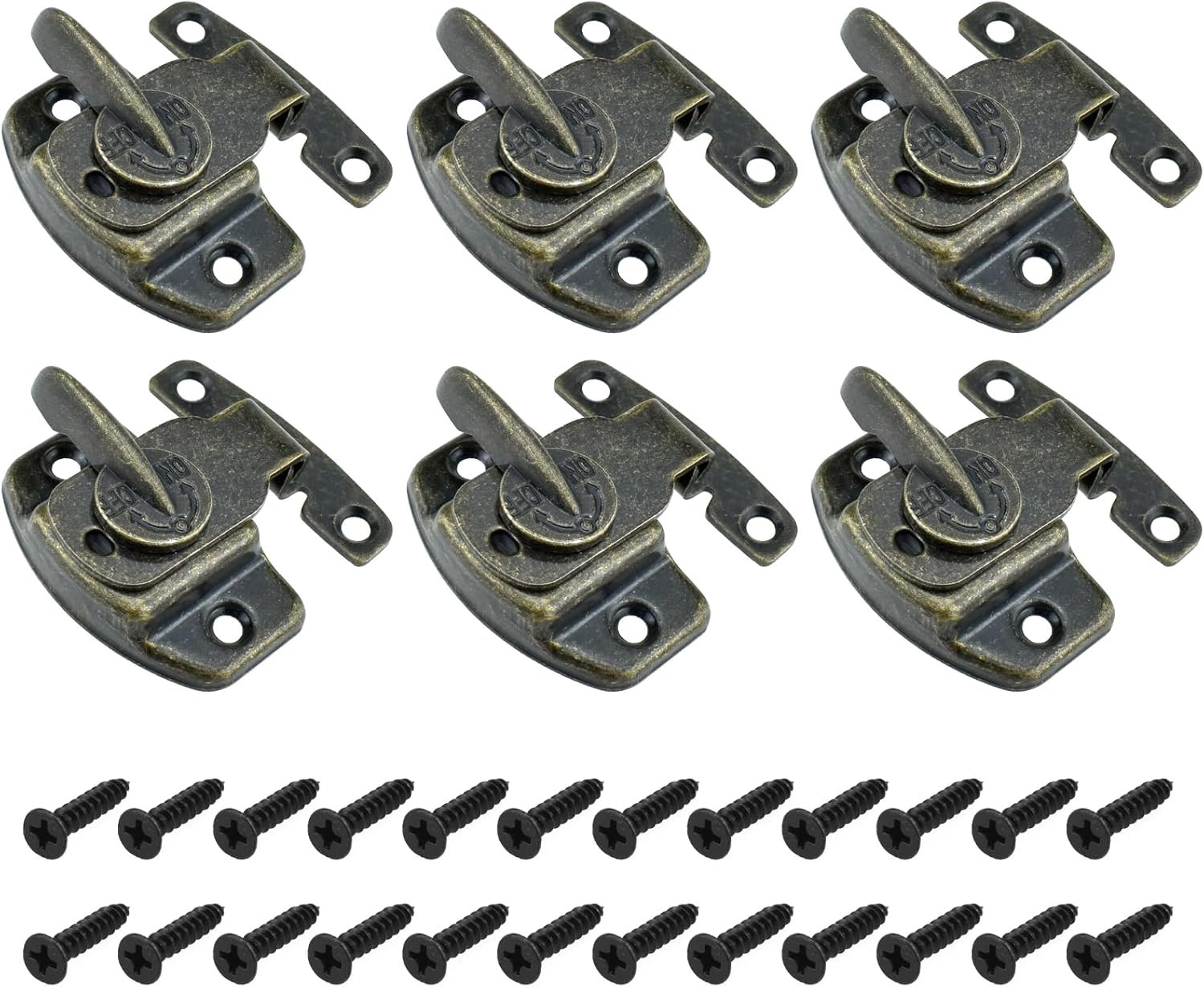 6 Sets Table Leaf Latch Lock Hardware Heavy Duty Dinging Training Foldable Table