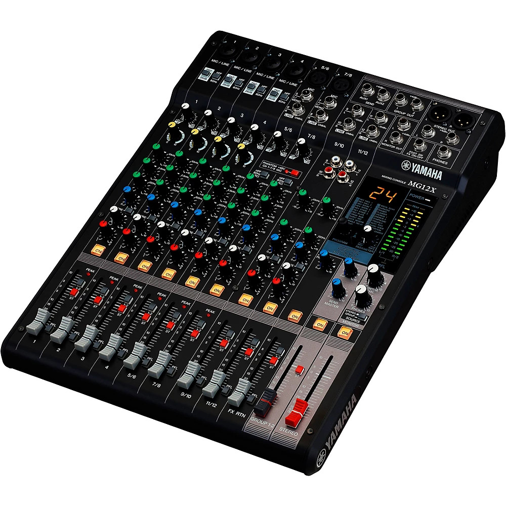Yamaha MG12X CV 12Input 4Bus Mixer With Effects