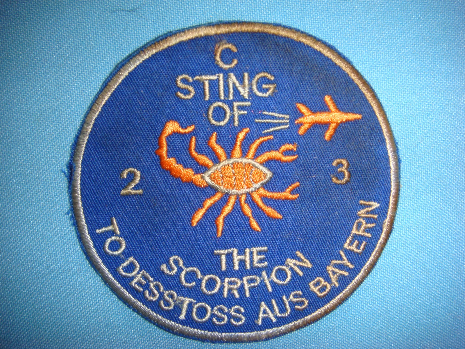 PATCH US ARMY C Co. 2nd BATTALION 3rd AVIATION RGT THE SCORPION