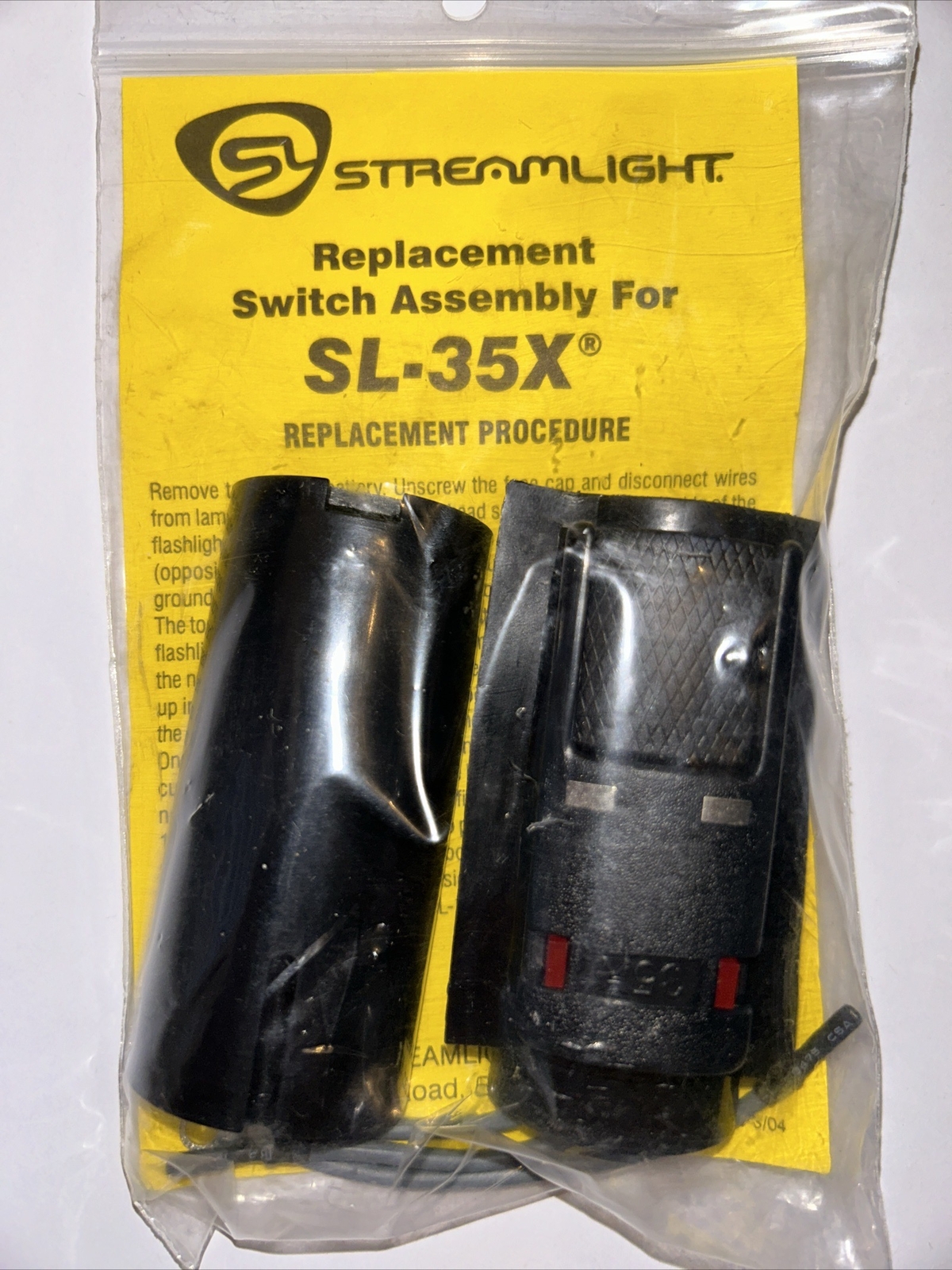 Streamlight 35140 Replacement Switch Module Assembly SL-35X  OEM NIB