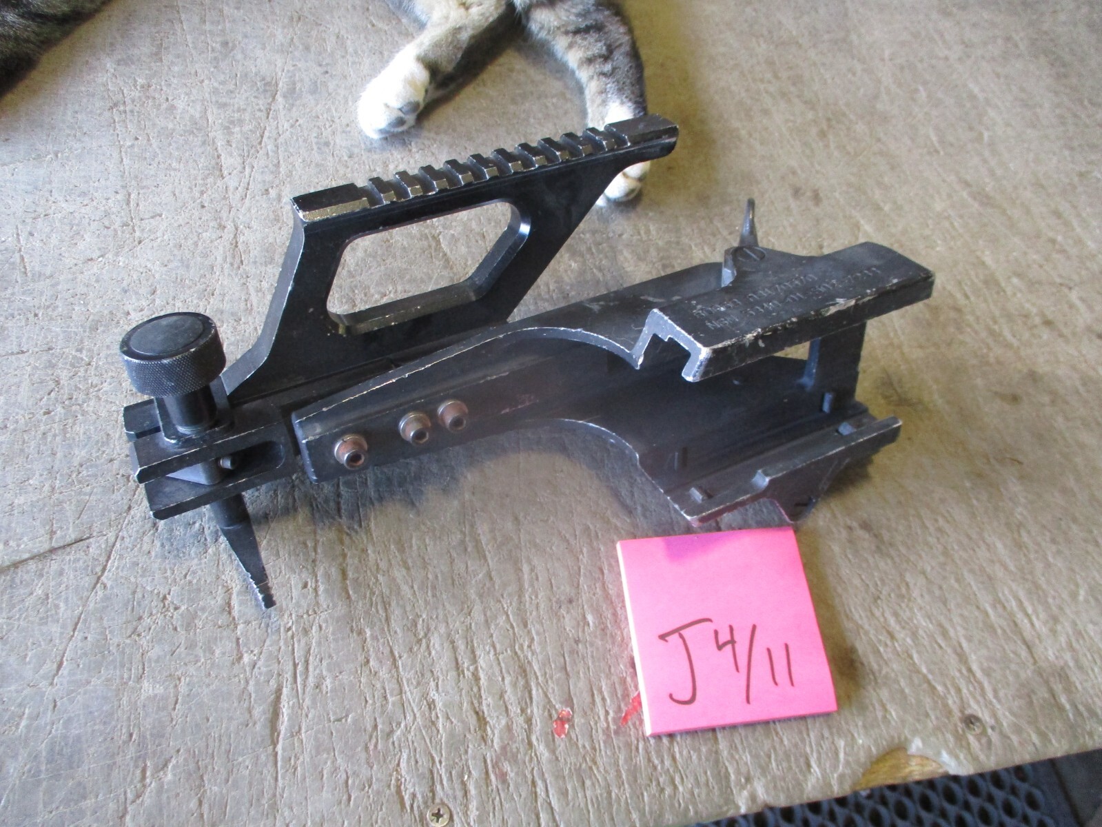 Used 50bmg Scope Mount w/Picatinny Rails