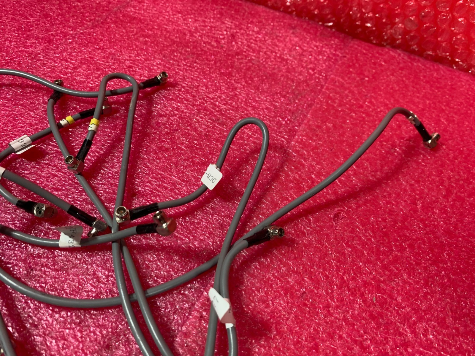 Advantest R3463 Modulation Spectrum Analyzer different cables