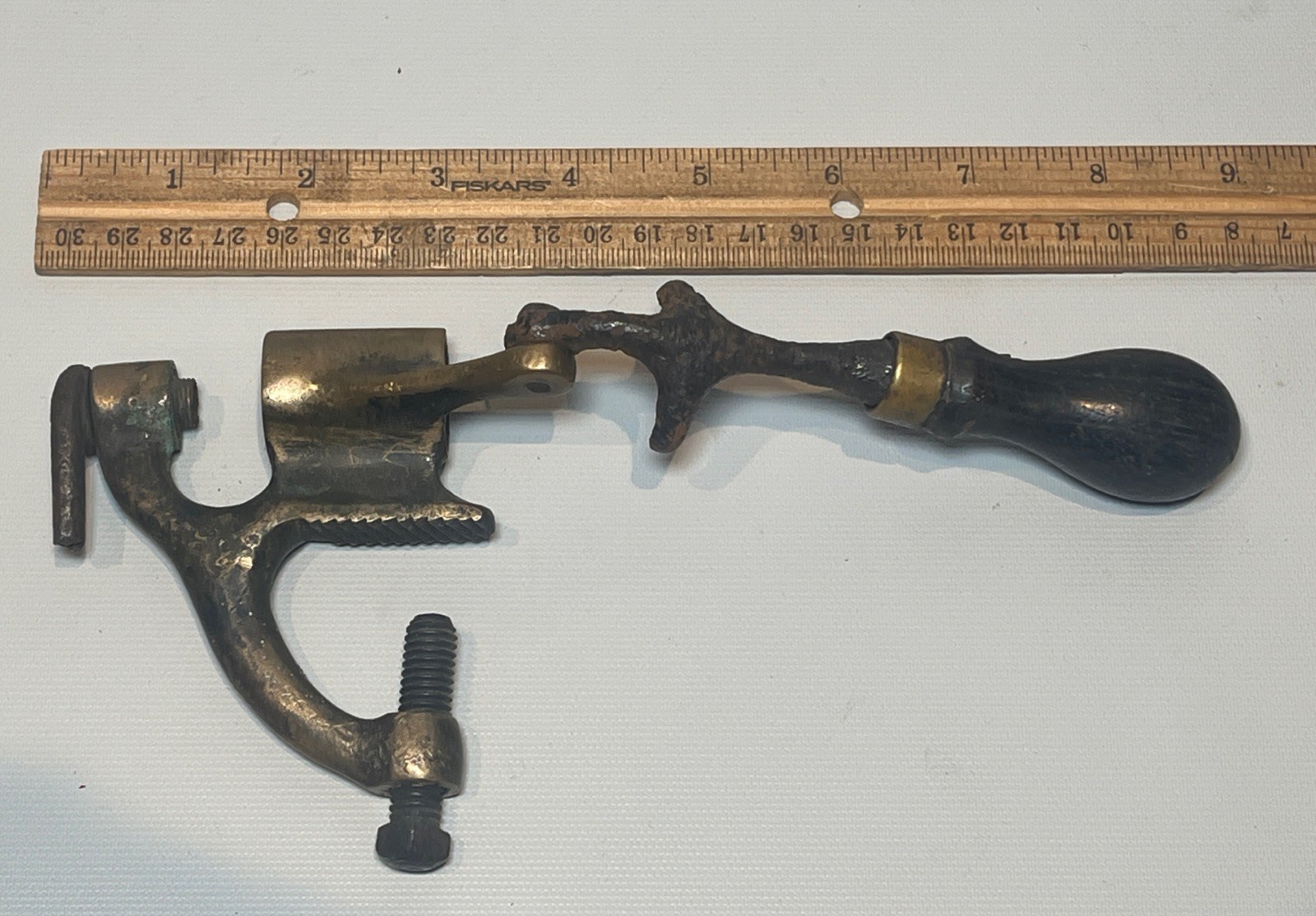 Antique Shotgun Shell Hand Reloading Crimp Press Crimping Tool Gun Collection