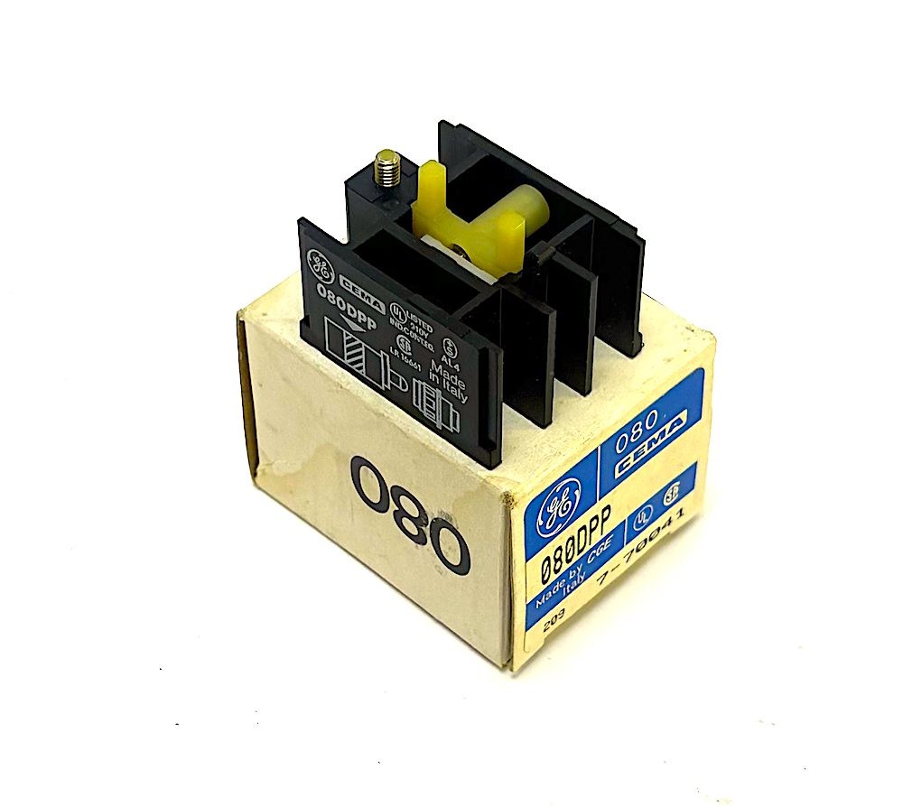 General Electric 080DPP Contact Block NEW