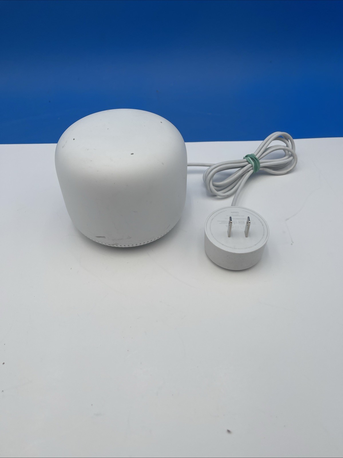 Google Nest Wifi Point H2E Mesh Access Point Snow White W/OEM Power Cord