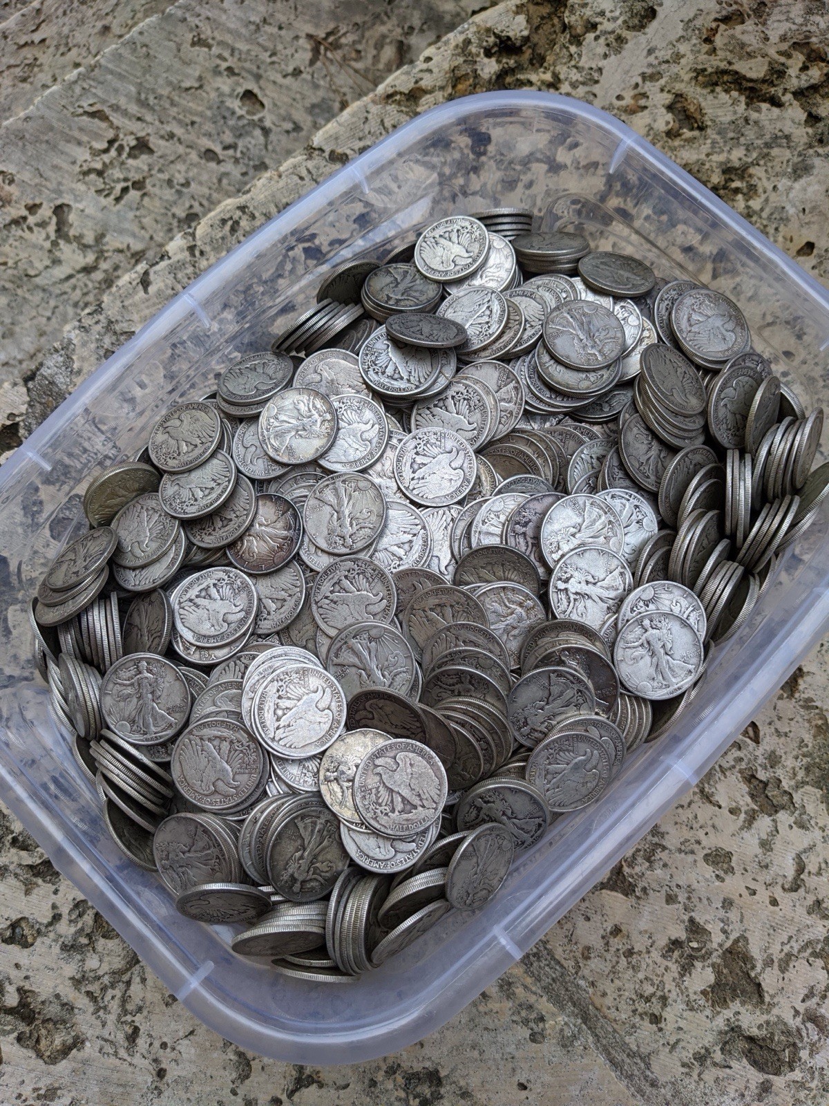Walking Liberty Half Dollar Coin - CHOOSE HOW MANY - 1916 to 1947 Mixed Date Lot