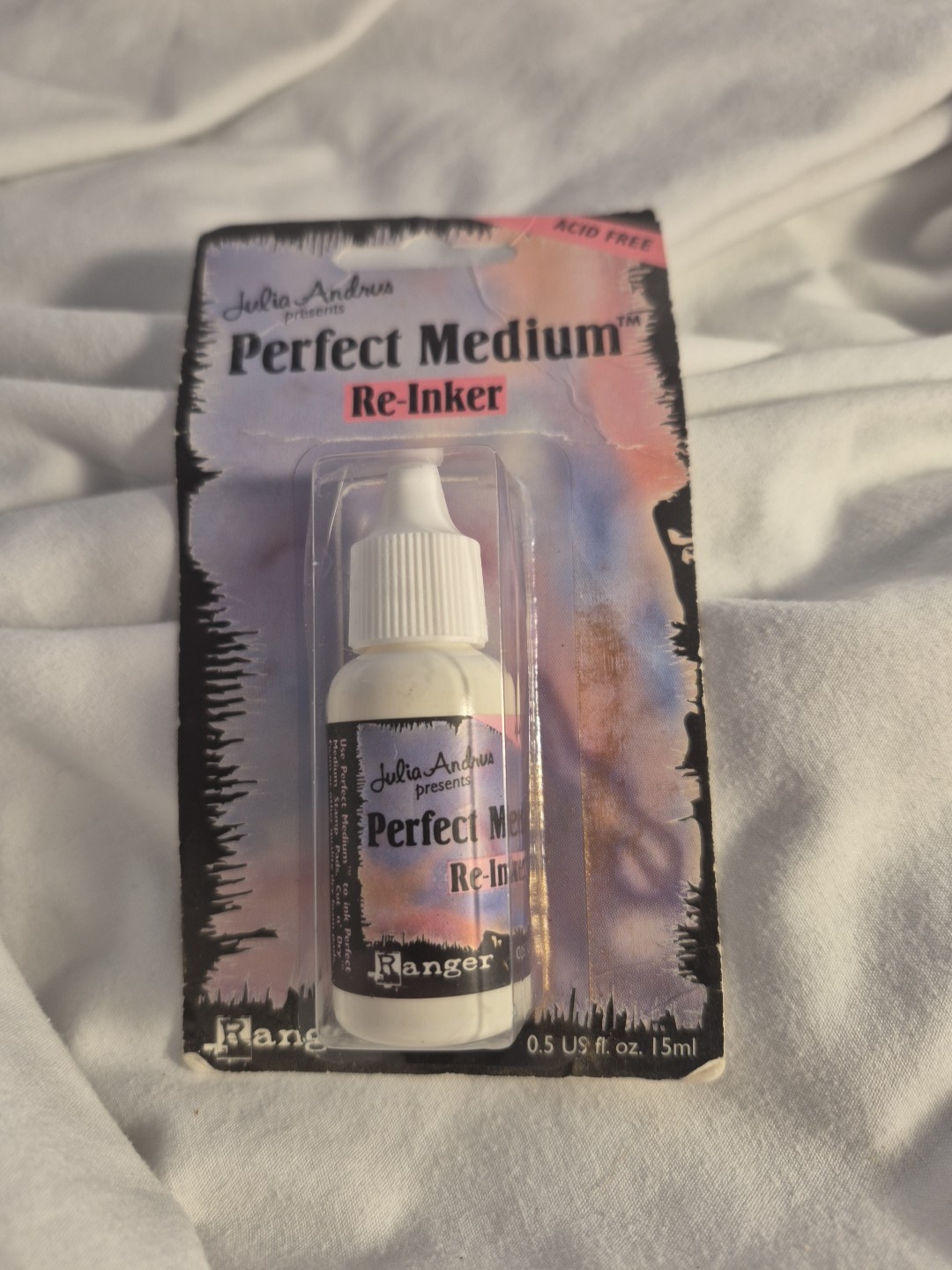 Ranger Julia Andrus Perfect Medium Re-Inker Acid-Free .5 Oz 2002