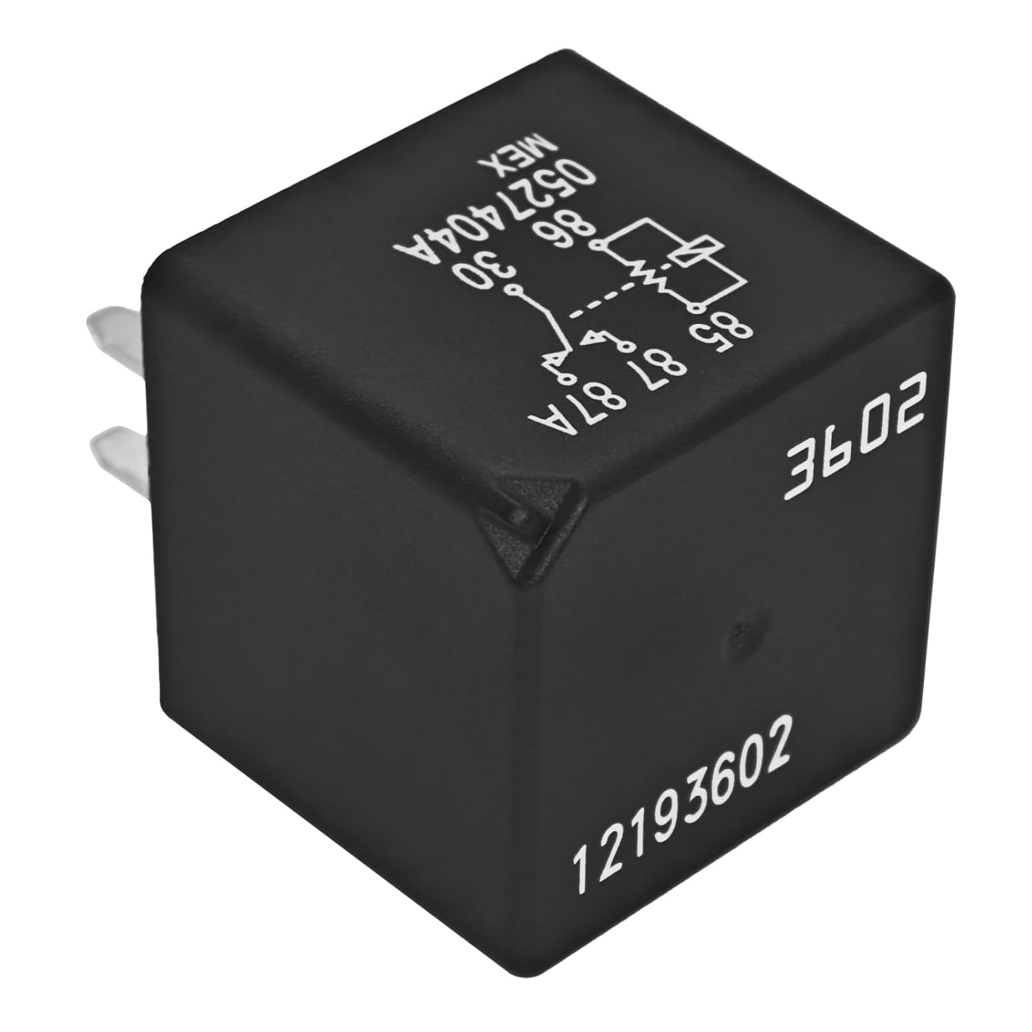 Relay 12193602 3602-12V 40A 5-Pins Automotive Relay - Compatible with 1532886...