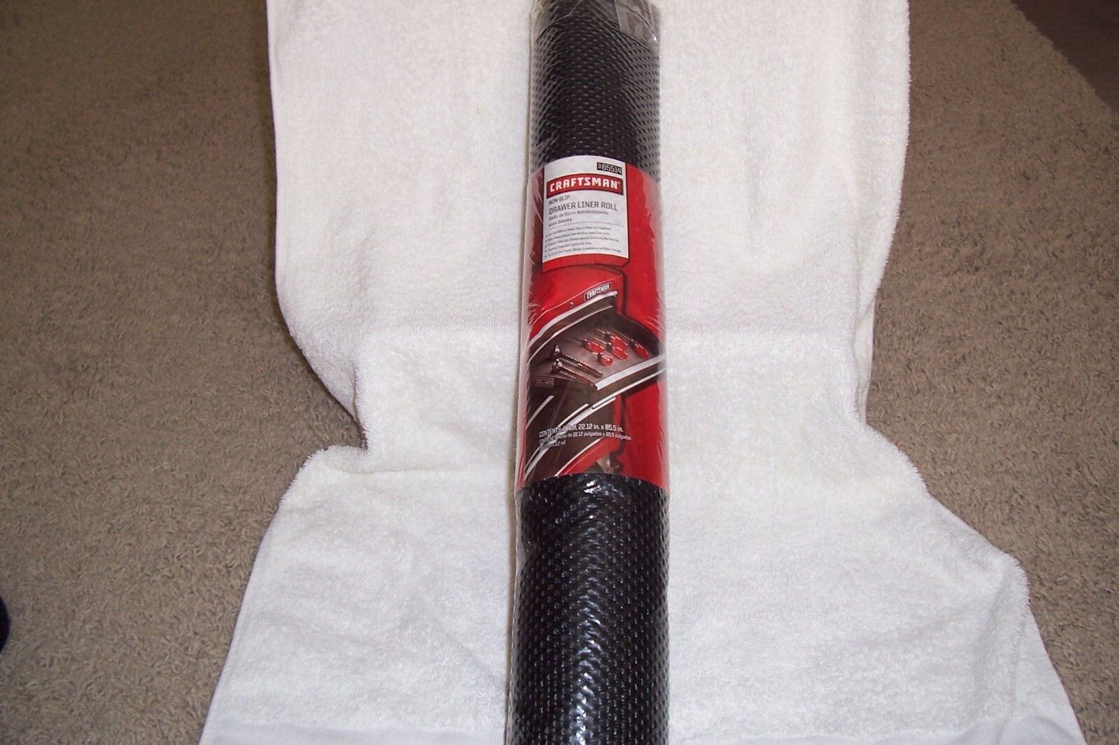 CRAFTSMAN Non-Slip Tool Chest Drawer Liner Roll (22.12" x 85.5") 965514 NEW