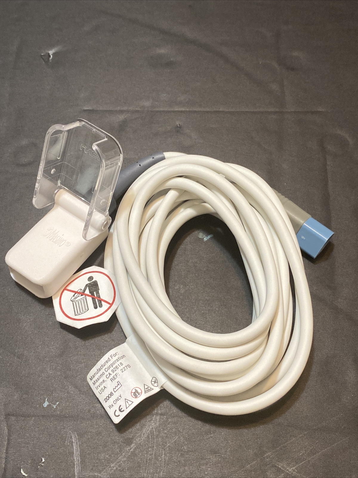 Philips Masimo REF 2270 LNC MP10 Cable Intellivue MMS Module