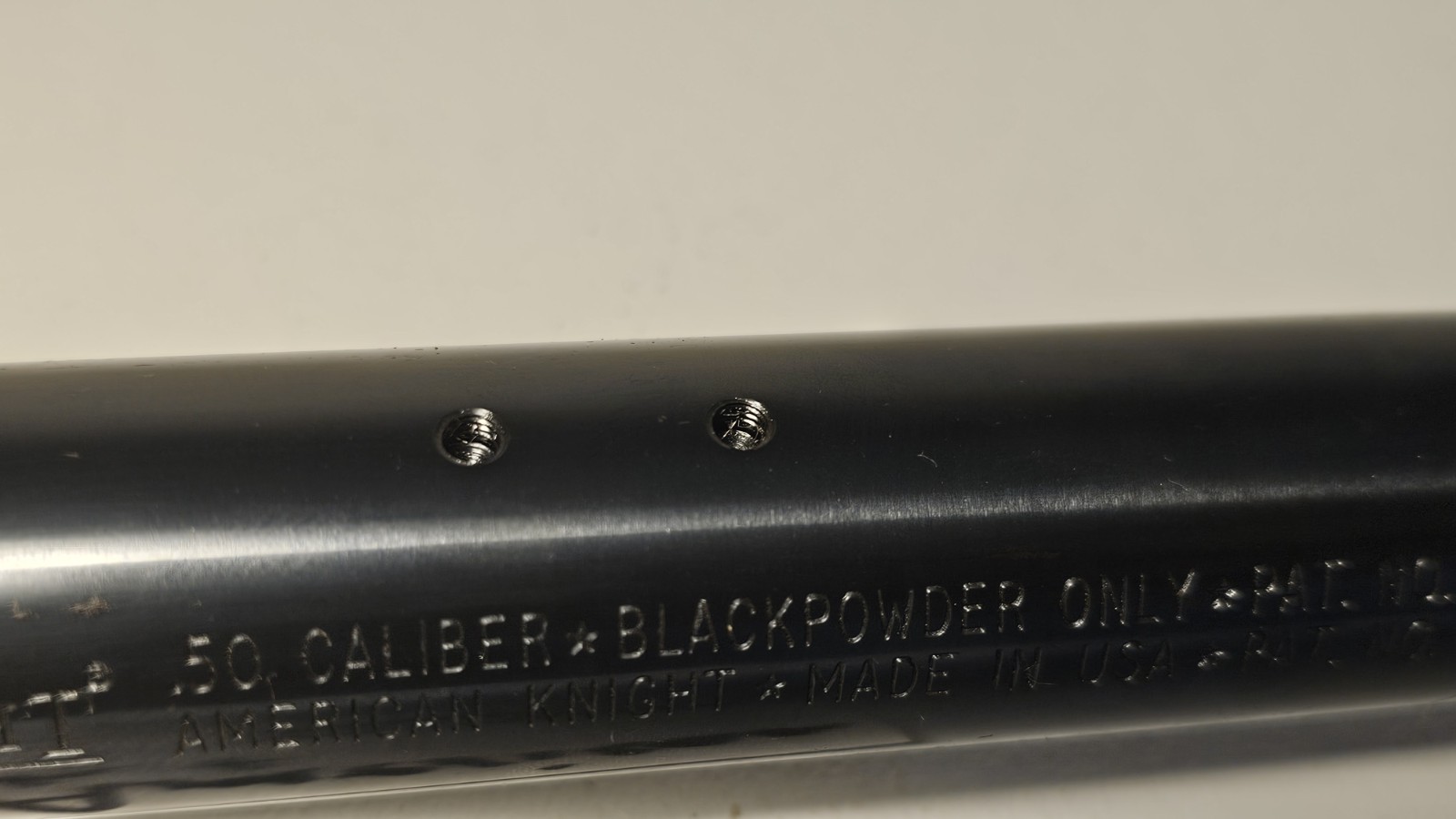 Knight American Knight Inline Muzzleloader 22" Barrel No Breech (6)