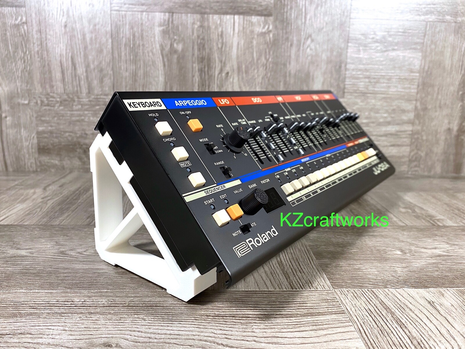 45º Angle Stand for Roland Boutique Series Desktop Modules - WHITE - US Seller
