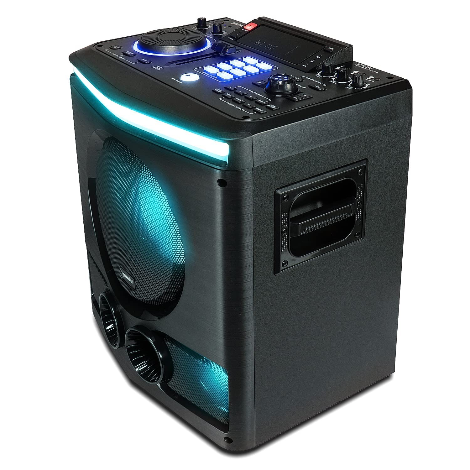 Gemini 2400W Peak Power Bluetooth Karaoke Party Speaker System with 8 Woofer, LE