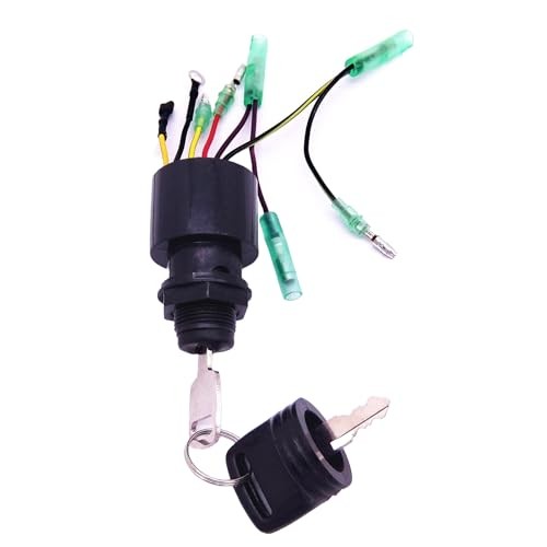 87-17009A5 Boat Ignition Switch Ignition Switch W Key for Mercury 87-17009A5