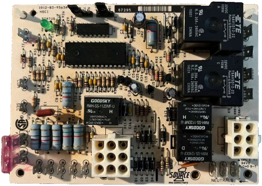 1012-958A Furnace Control Circuit Board 624640-0