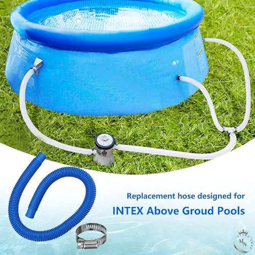 Pool Hoses Replacement 1.25" X 41" For Above Ground Pools Diameter Pool Pump