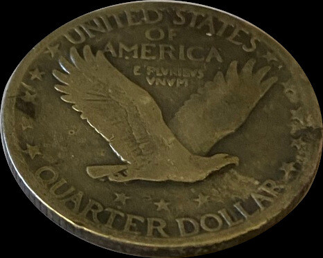 1930 Standing Liberty Quarter Fine Grade 90% Silver