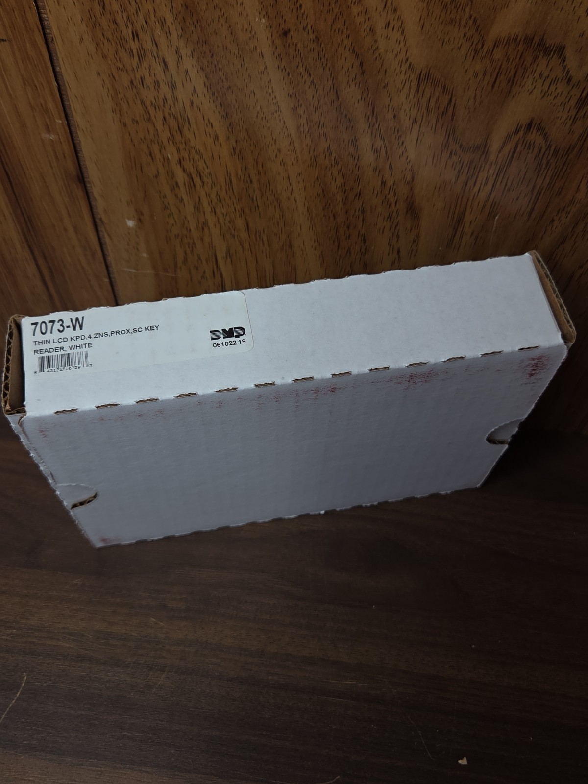 DMP 7073-W THIN LCD Keypad 4 Zone PROX SC Key Reader White New Open Box