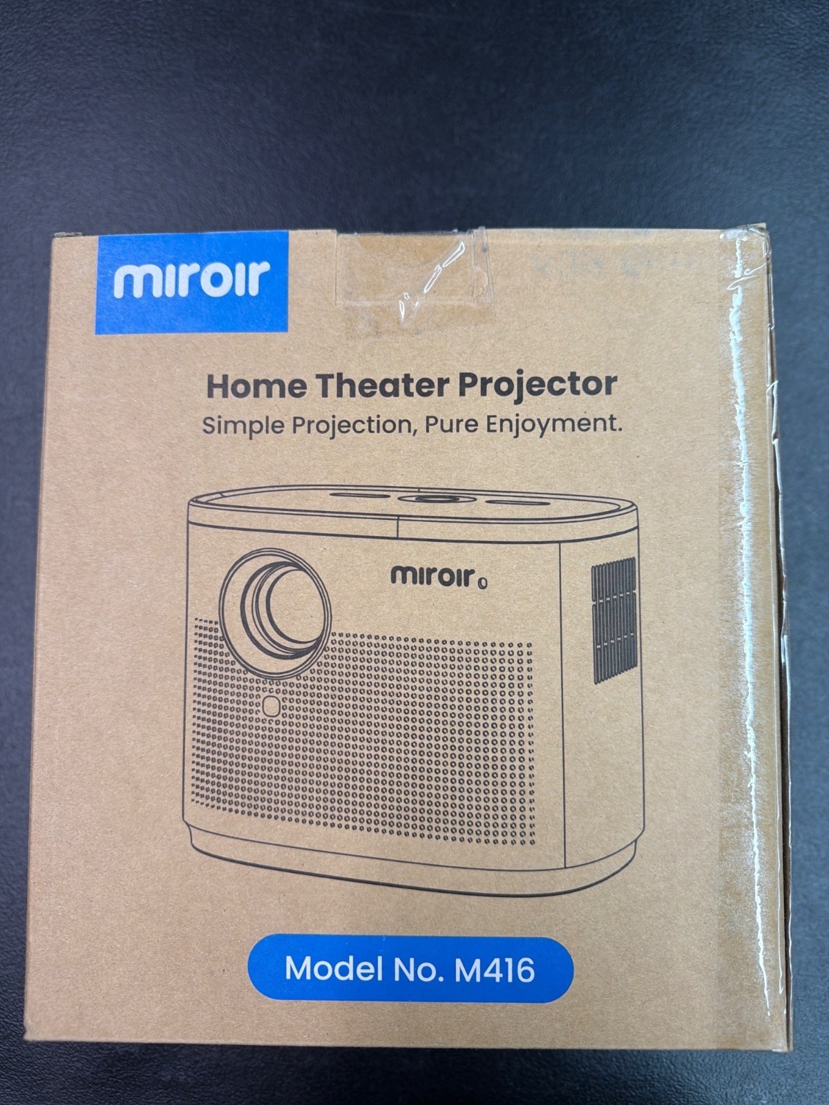 Miroir M416 Home Theater Projector With HDMI USB Micro SD Input