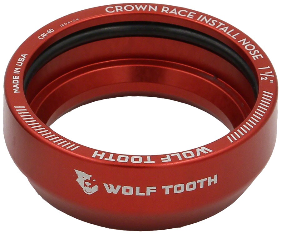 Crown Race Installation Adaptor - Wolf Tooth 40mm 1 1/2 Crown Race Installation