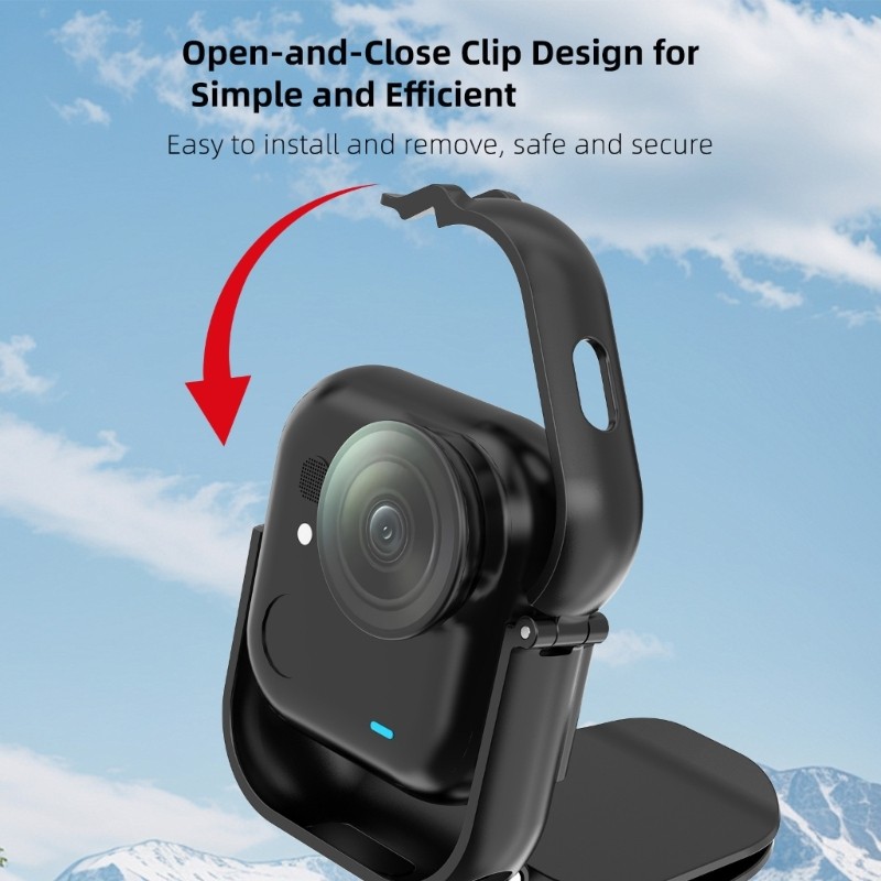 Quick Release Adjustable Hat Clip for GO UItra Action Cameras First Person