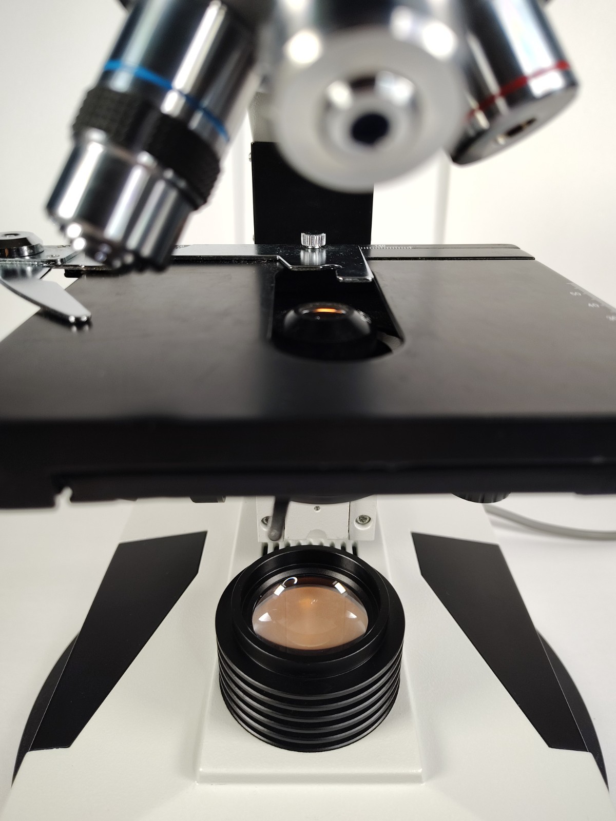 AmScope Lab Clinic Vet Trinocular Compound Microscope