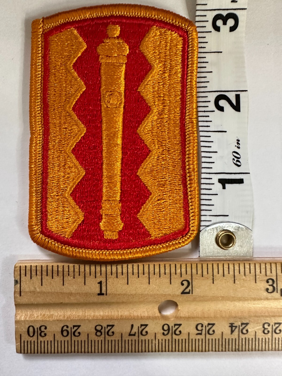 Authentic USA US Army 54th Field Artillery Brigade Patch, 2"x3" Government Issue