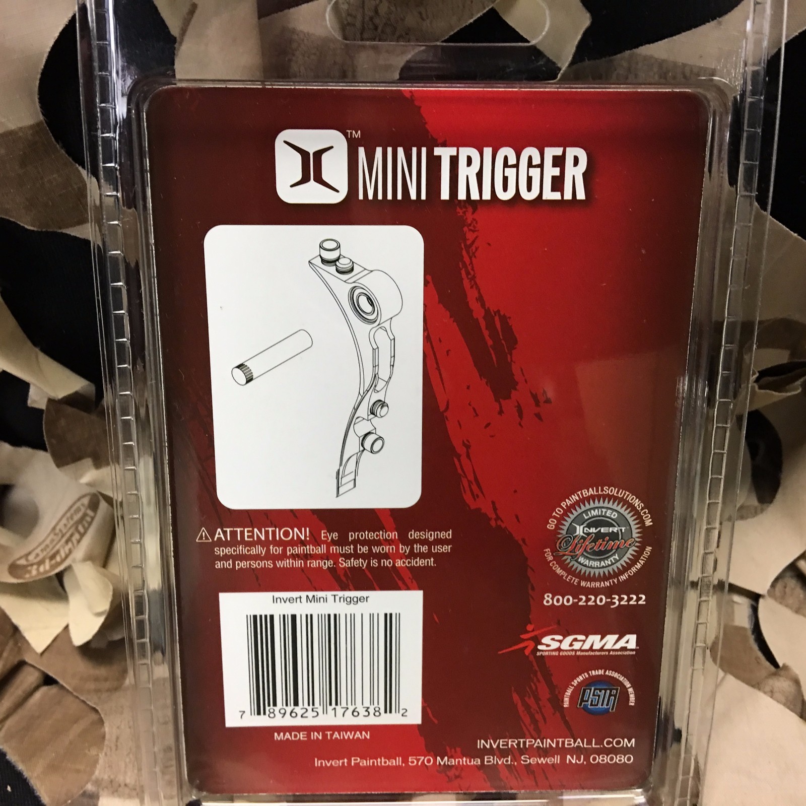NEW Invert Mini Roller Trigger - Silver (17638)