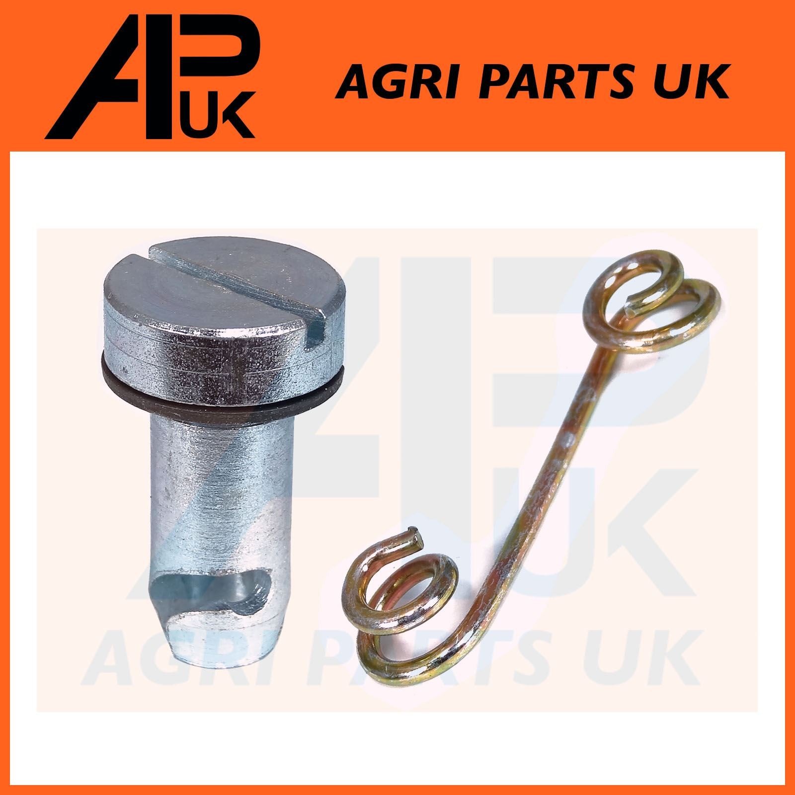 Grille Door Retaining Screw and Clip for Massey Ferguson 152 158 168 185 Tractor