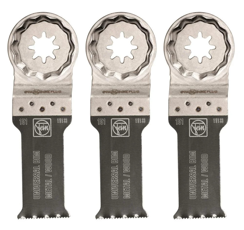 Fein Starlockplus E-Cut 151 Universal Saw Blade With Bi Metal Toothing For