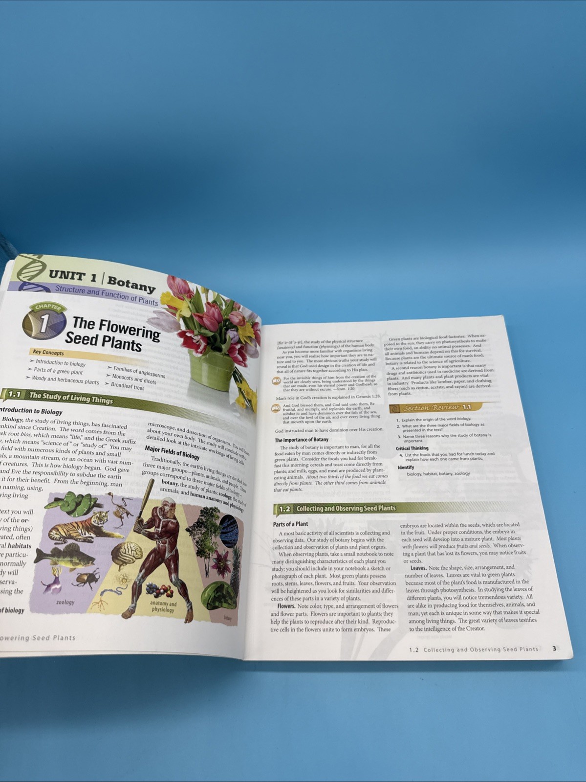 ABeka Biology Student Text (4th Edition) 10th Grade Science