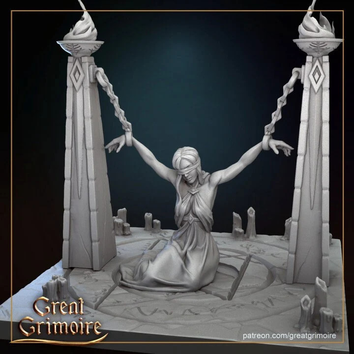 Dark Sacrifice - Resin Tabletop Miniature