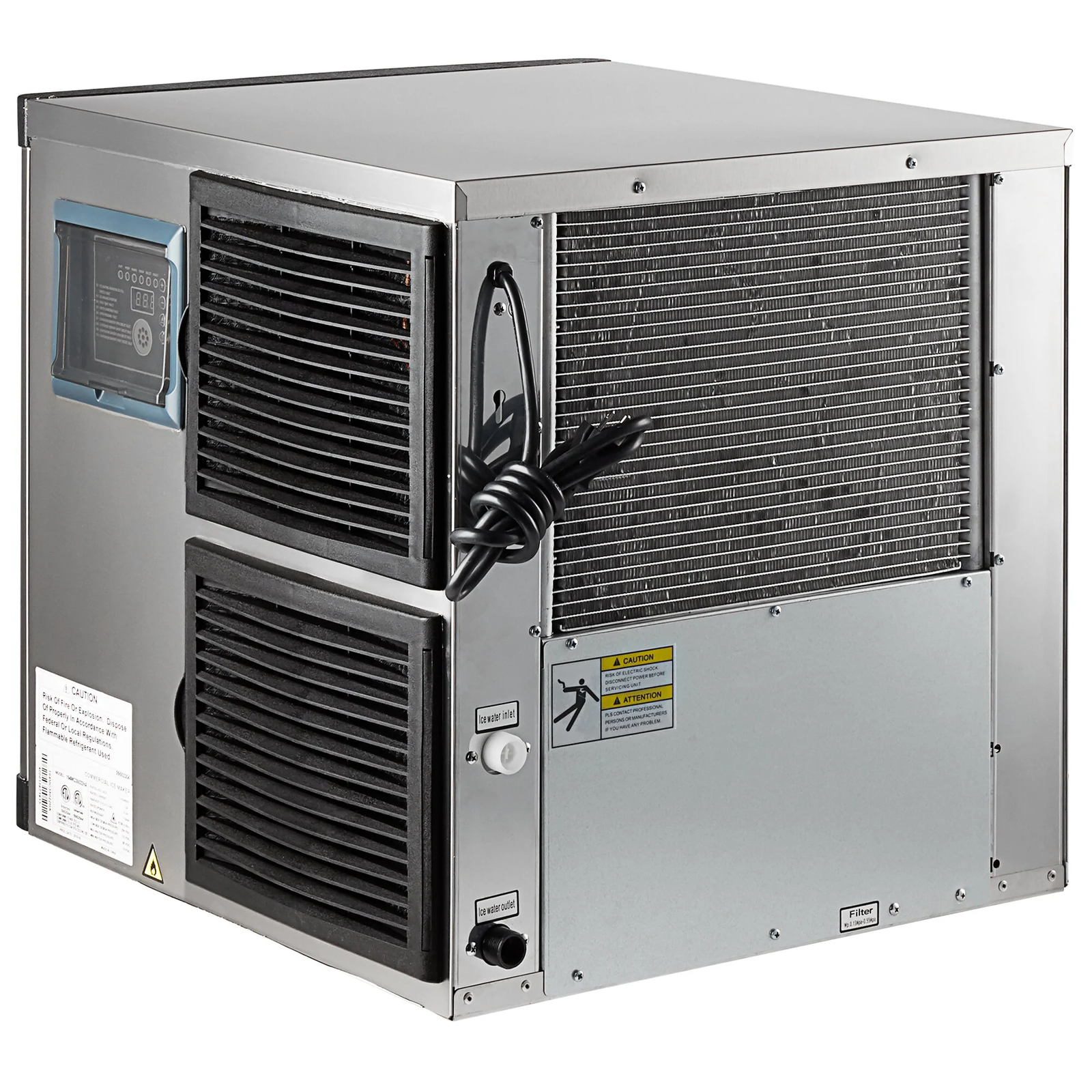 22" Air Cooled Modular Half Cube Ice Machine - 350 lb.