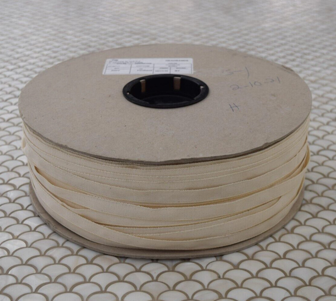 **500 Yards* FimBand Book Binding Headband Endband Chamois Ecru Yellow Off White
