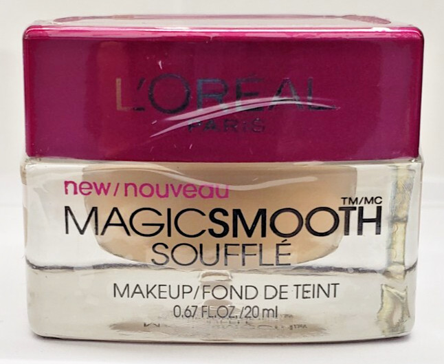 NEW L'Oréal Magic Smooth Souffle 522 NATURAL BEIGE 0.67 FL OZ