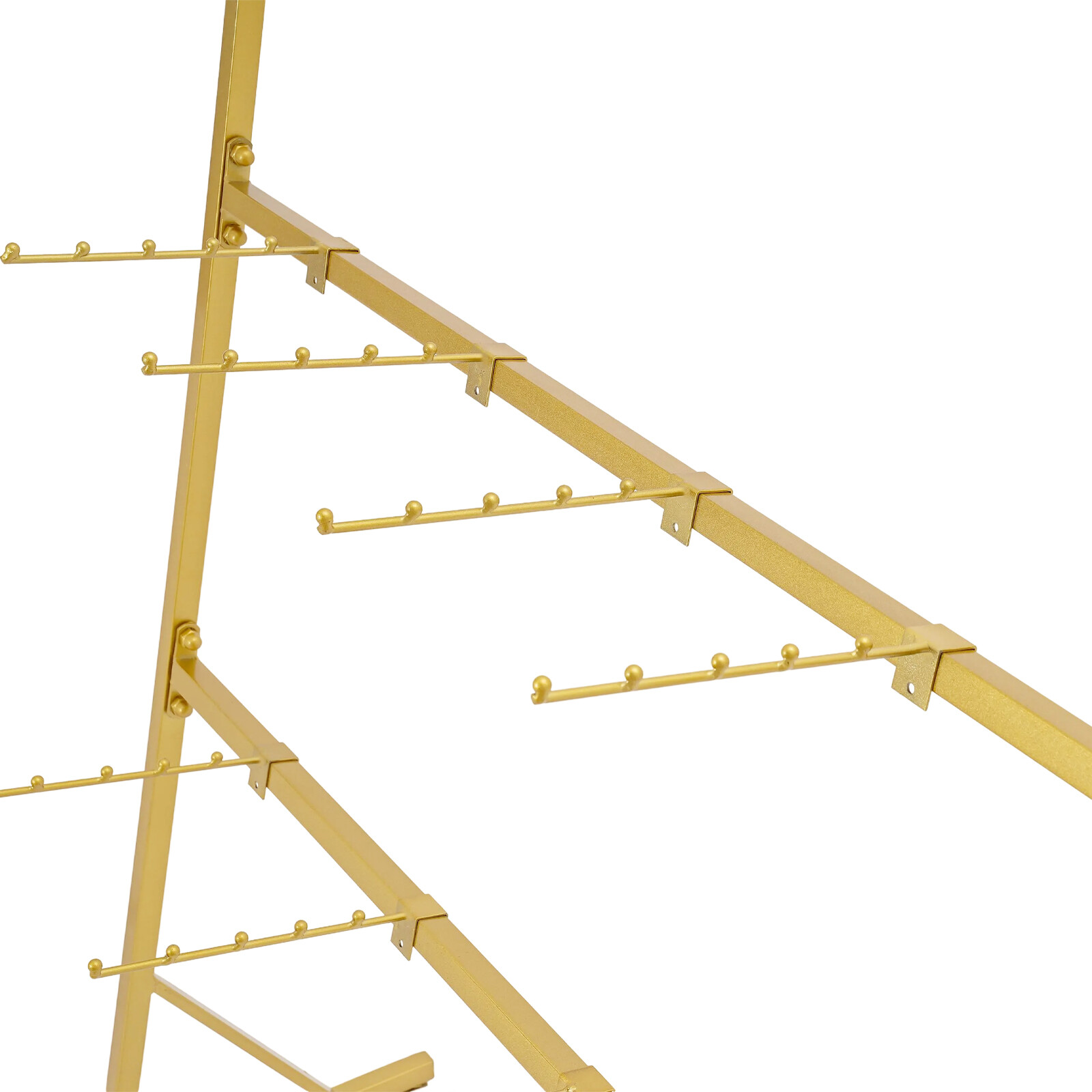 Lingerie Stand Shelves, Bra Gold Rack, Carbon Steel Underwear Display Stands