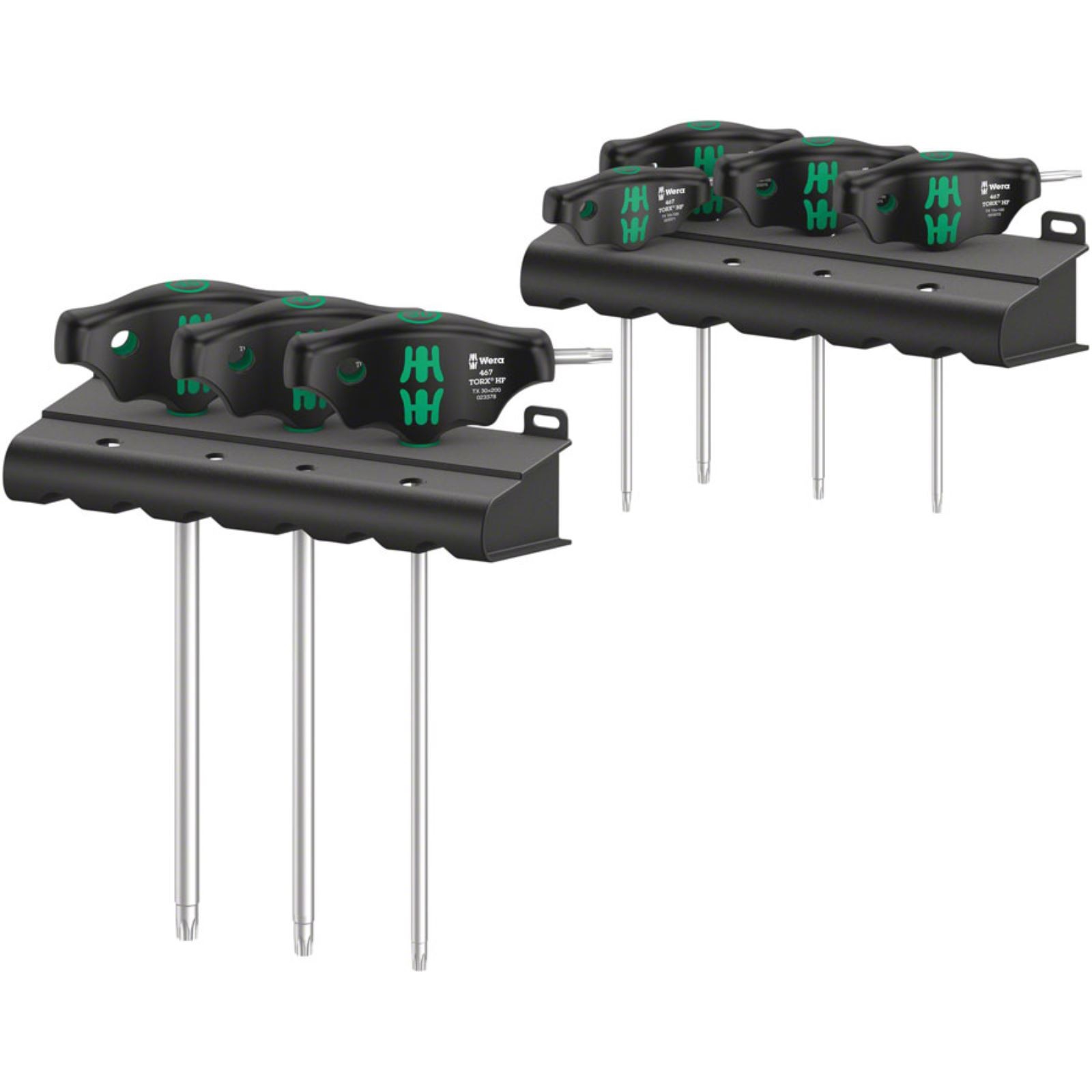 Wera 467/7 HF Set 7pc T-Handle Torx Wrench 05023452001