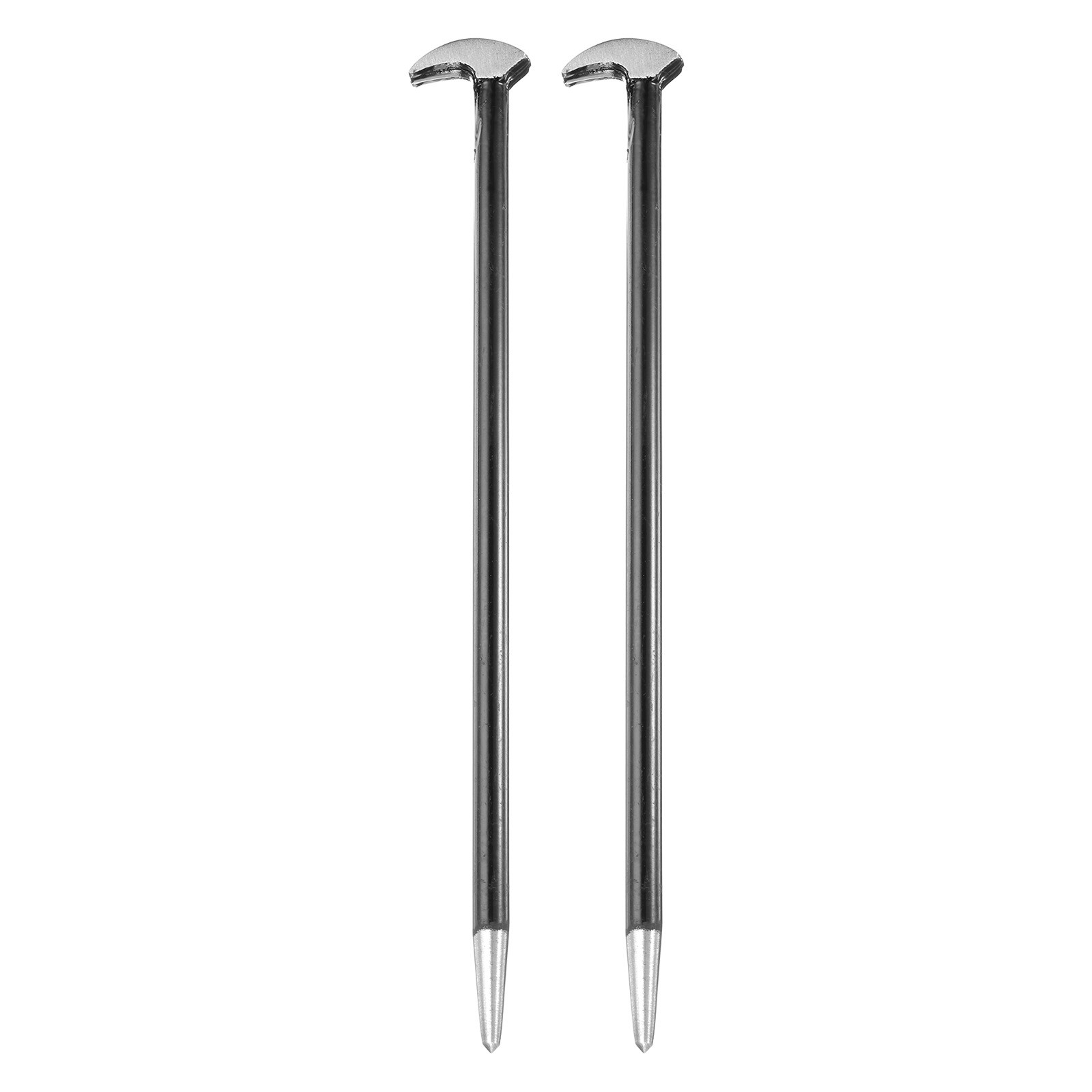 2pcs Rolling Head Pry Bar 12" Length Carbon Steel Lady-foot Bar Heel Pry Bars