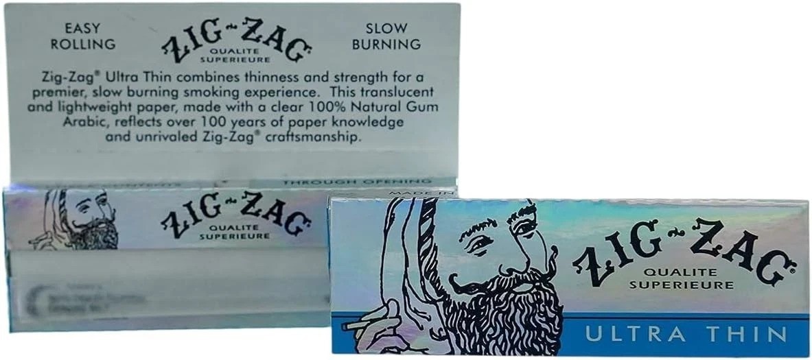 Ultra Thin Slow Burning Rolling Papers - 48 Pack