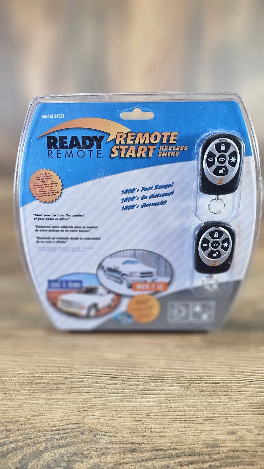 Ready Remote Keyless Entry And Remote Start Model 24927 W/ 2 Fobs
