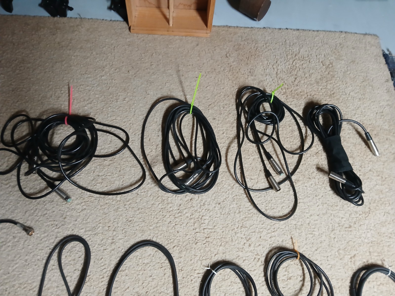 patch cords lot/11 for PA's Various Lengths